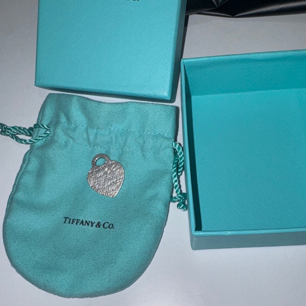 Tiffany & Co Take Note Charm Necklace Rare Retired